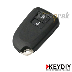 Keydiy 720 - TB62-2 - klucz surowy - pilot